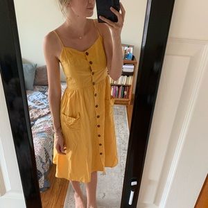 Yellow dress